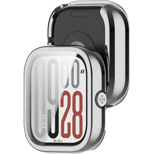 Чохол-накладка DK для Xiaomi Redmi Watch 5 Silicone Face Case (silver) - фото 2