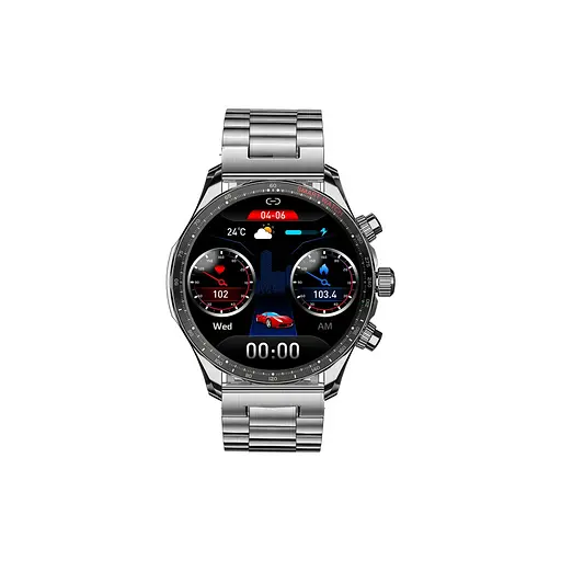 Смарт-часы Globex Smart Watch Titan silver - фото 2