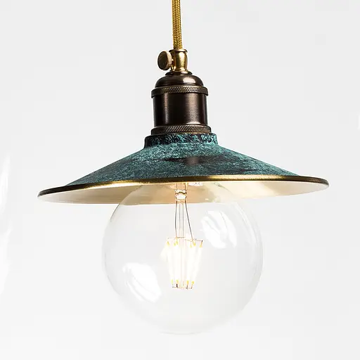 Подвес латунный, PikArt арт. 610 Зеленый - фото 1