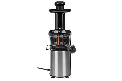ARDESTO Соковитискач шнековий 200Вт, чаша-0.6л, макуха-0.6л, пластик/метал, сріблясто-чорний - фото 3