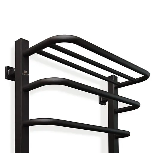 Электрический полотенцесушитель Navin Fortis 480x800 Sensor правая черный муар 12-228153-3680, Черный матовый, Правое, Электронный - фото 6