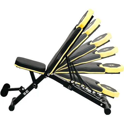 Набор Besport PowerPro гантели 2х31кг со скамьей WB-002 - фото 5