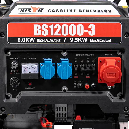 Генератор Bison BS12000-3 (9 кВт) - фото 8
