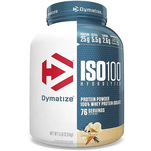 Протеин Dymatize Nutrition ISO-100, 2.25 кг - Изысканная ваниль. - фото 1
