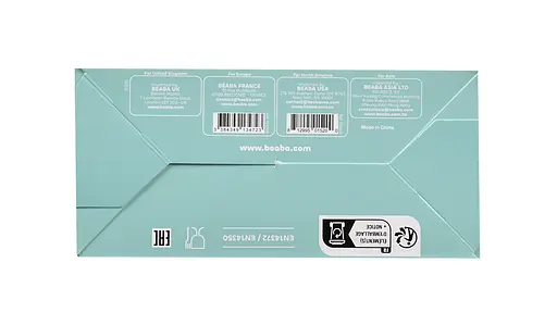 Набор Beaba 4+ тарелка миска стакан ложка оливковая/серая (913608) - фото 9