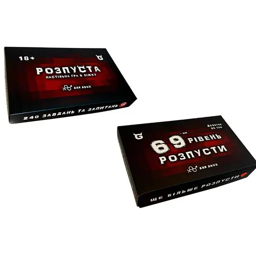 Настольная игра Точка Games Разврат с дополнением Дополнительный уровень (укр.) (ВР_Р+1) - фото 1
