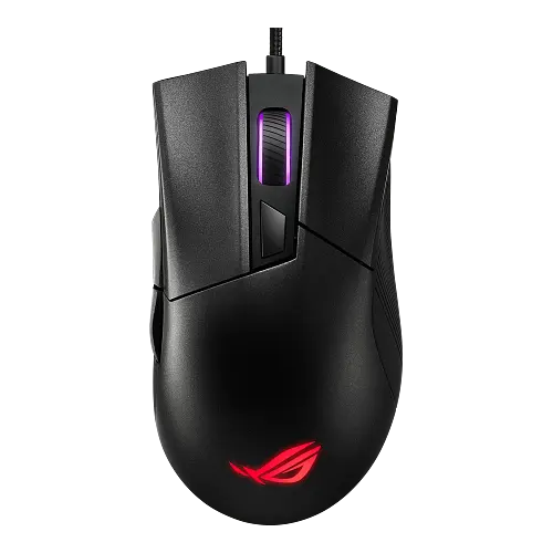 Миша Asus ROG Gladius II Core RGB Black (90MP01D0-B0UA00)