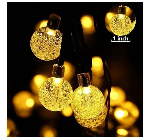 Гирлянда SunLamp Хрустальные слои 100 LED 2 м на солнечной батарее - фото 4