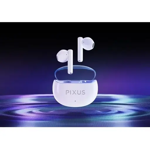 Наушники TWS Pixus Space White - фото 8