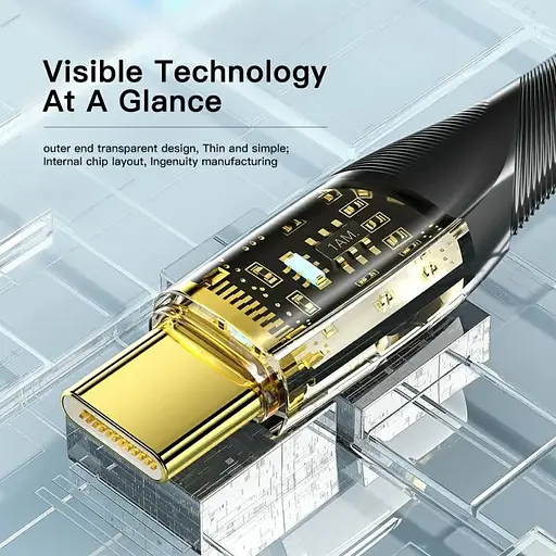 Кабель Lightning Type-C PD 20W QC 4.0 быстрая зарядка iPhone 20V 5A - фото 4