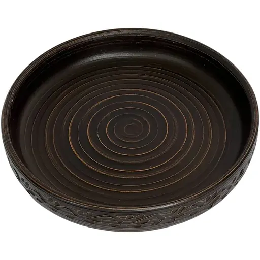 Кеци тарелка Український глиняний посуд 150 мм