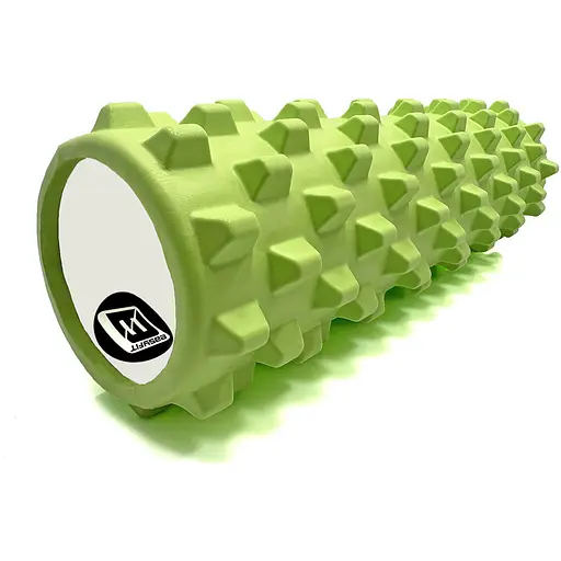 Массажный ролик EasyFit Grid Roller PRO 45 см Салатовый (EF-2029-GN) - фото 1