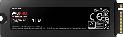 SSD-накопитель Samsung M.2 1 ТБ PCIe 4.0 990PRO + радиатор - фото 8