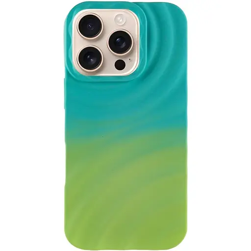 Чехол Epik TPU ColorWave для Apple iPhone 16 Pro 6.3 Marine Green/Mint - фото 2