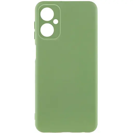 Чохол TPU GETMAN Liquid Silk Full Camera для Motorola Moto G14 Зелений / Pistachio