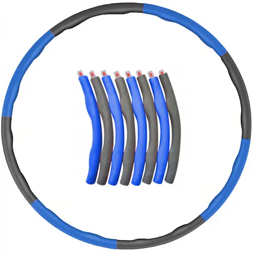 Обруч массажный 4FIZJO (хулахуп) складной 95 см 1 кг 4FJ0240 (P-5907739313706) - фото 5