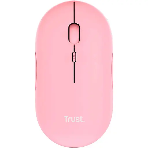 Мышка Trust Puck Wireless/Bluetooth Silent Pink (24125)