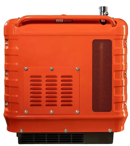 Генератор Синхронний Bison 5.5 кВт BS9500QQ / 5500 Вт / Дизель (41-00411) - фото 5