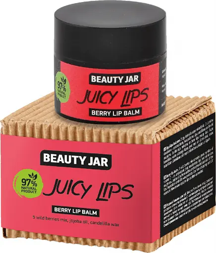 Ягідний бальзам для губ Juicy Lips Beauty Jar 15 мл - фото 2
