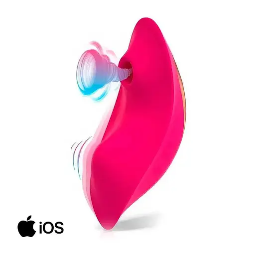 Вакуумный мини-вибратор для клитора с вибрацией (9+9 режимов) для iOS без пульта Д/У - фото 2