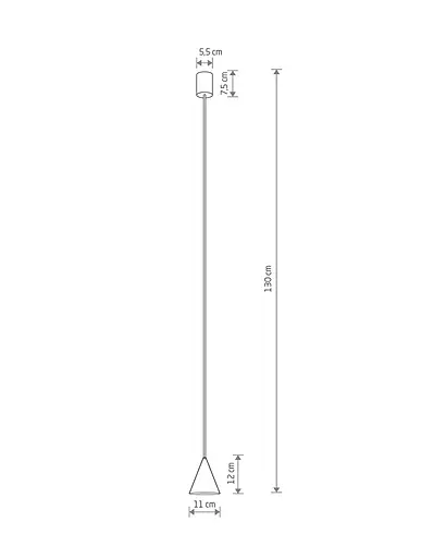 Підвісний світильник, люстра Nowodvorski 11453 Zenith XS GU10 1x10W IP20 Білий - фото 9