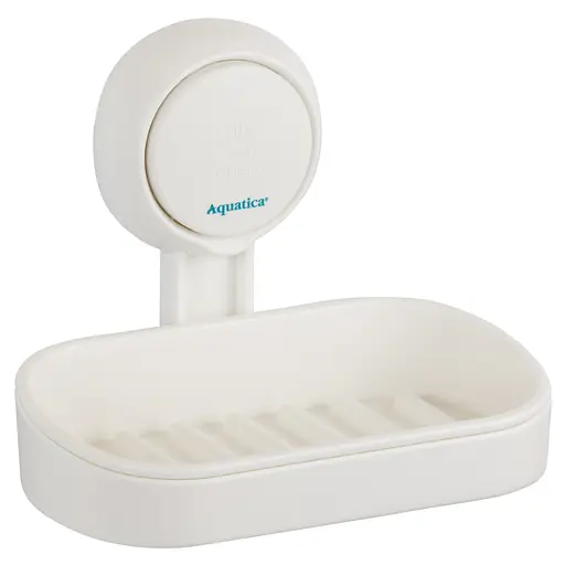 Мыльница на вакуумной присоске Aquatica s42 142×103×111мм (9784289) - фото 3