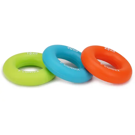 Набір еспандерів Cornix для пальців та зап'ястя 9 шт. XR-0077 - фото 4