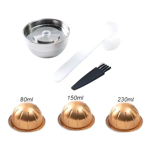 Капсула из нержавеющей стали для кофемашины Nespresso Vertuoline POP, NEXT ( 80мл +150мл+230мл) iCafilas