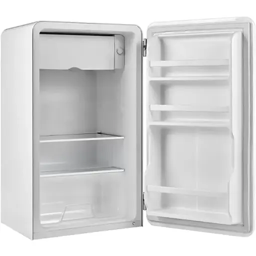 Холодильник Midea MDRD142SLF01 85 см белый ретро - фото 3