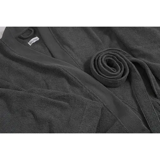 Халат-кімоно Lotus Home Vera антрацит L/XL (svt-2000022350723) - фото 3