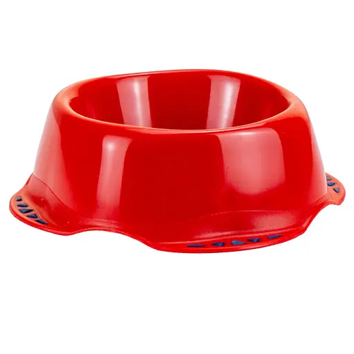 Миска для корма и воды MPS Maya S-Low Wrubb. Mix Col. d11.5×3.5h см - фото 3