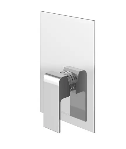 Душова система Kohlman Saxo 25 chrome + BOX прихованого монтажу QW220SQ25, Хром - фото 5