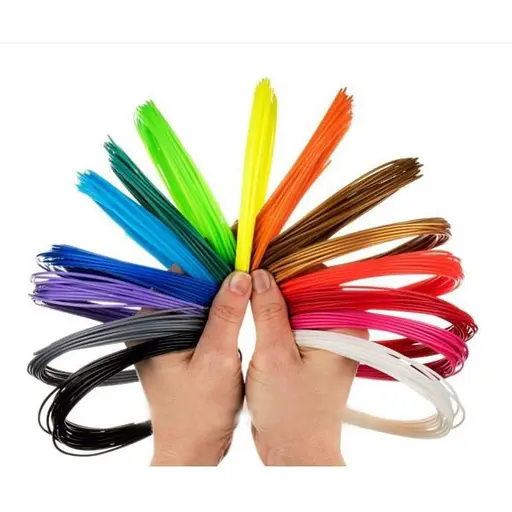 Набор PLA пластика для 3D ручки (20 цветов, 200 м) [60513] - фото 4