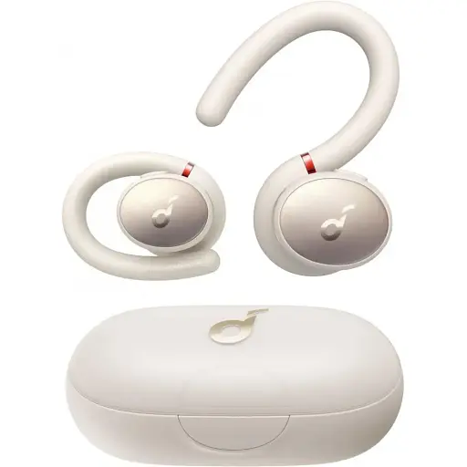 Навушники TWS Anker SoundCore Sport X10 Oat White (A3961G21) - фото 4