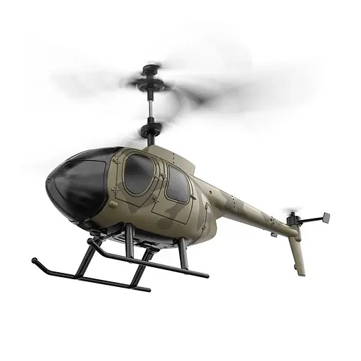 Радиоуправляемый вертолет Kfplan Z16 с гироскопом (Хаки) - фото 2