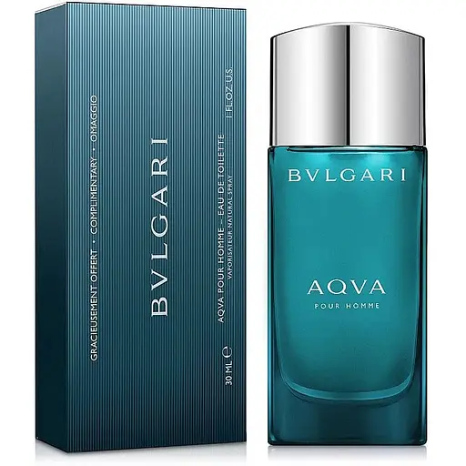 Туалетна вода Bvlgari Aqva Pour Homme 30 мл - фото 1