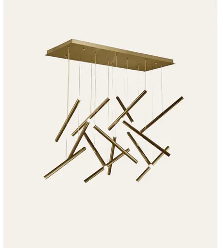 Люстра Romin 9115-12 long (золото) - фото 1