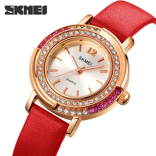 Наручний годинник жіночий 1855RGRD Rose Gold-Red Skmei acs0030535 - фото 2