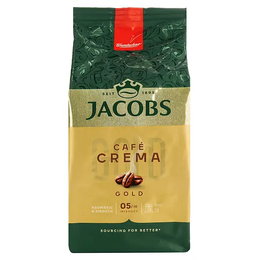 Кава в зернах Jacobs Cafe Crema 1 кг - фото 3