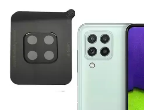 Захисне скло на камеру DK 3D Color Glass для Samsung Galaxy M33 M336 014926 black - фото 2