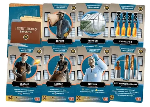 Настільна гра Geekach Games Distilled. Таємниці напоїв (Distilled. Kickstarter edition) (укр.) (GKCH065DS) - фото 4