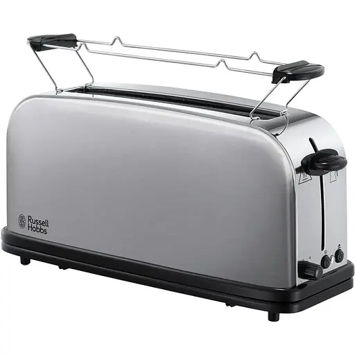 Тостер Russell Hobbs Oxford 1000 Вт металл длинные слоты серебристый