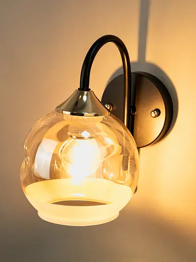 Бра Brille BR-01 558W/1 E27 BK - фото 2