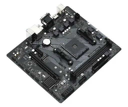 Материнская плата AsRock A520M-HVS (A520M-HVS) (Socket AM4, AMD A520, Micro-ATX) - фото 2