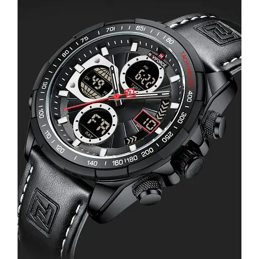 Мужские наручные часы Naviforce Fly (Black) - фото 3