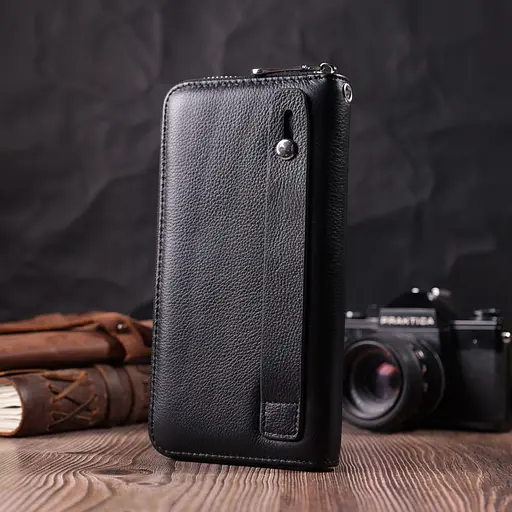 Кожаный кошелек ST Leather 20х10х2 см acs0028485 - фото 6