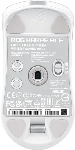 Мышь компьютерная Asus ROG Harpe Ace Aim Lab Edition White (90MP02W0-BMUA10) - фото 3