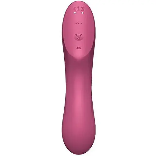 Вакуумний стимулятор із вібрацією Satisfyer Curvy Trinity 3 - фото 4