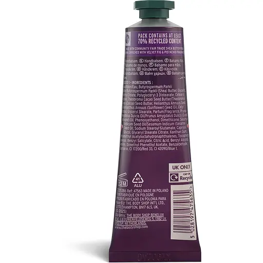 Крем-бальзам для рук The Body Shop Інжир та фісташка 30 мл - фото 2