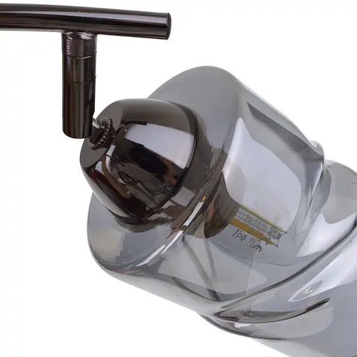 Люстра стельова Brille в спальню Е27 60W BK (LK-723S/4) - фото 4